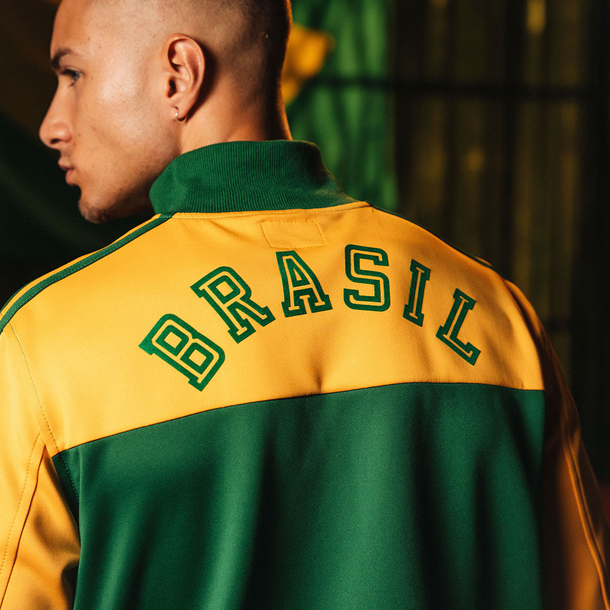Brazil Retro 1982 Green Men's Jacket