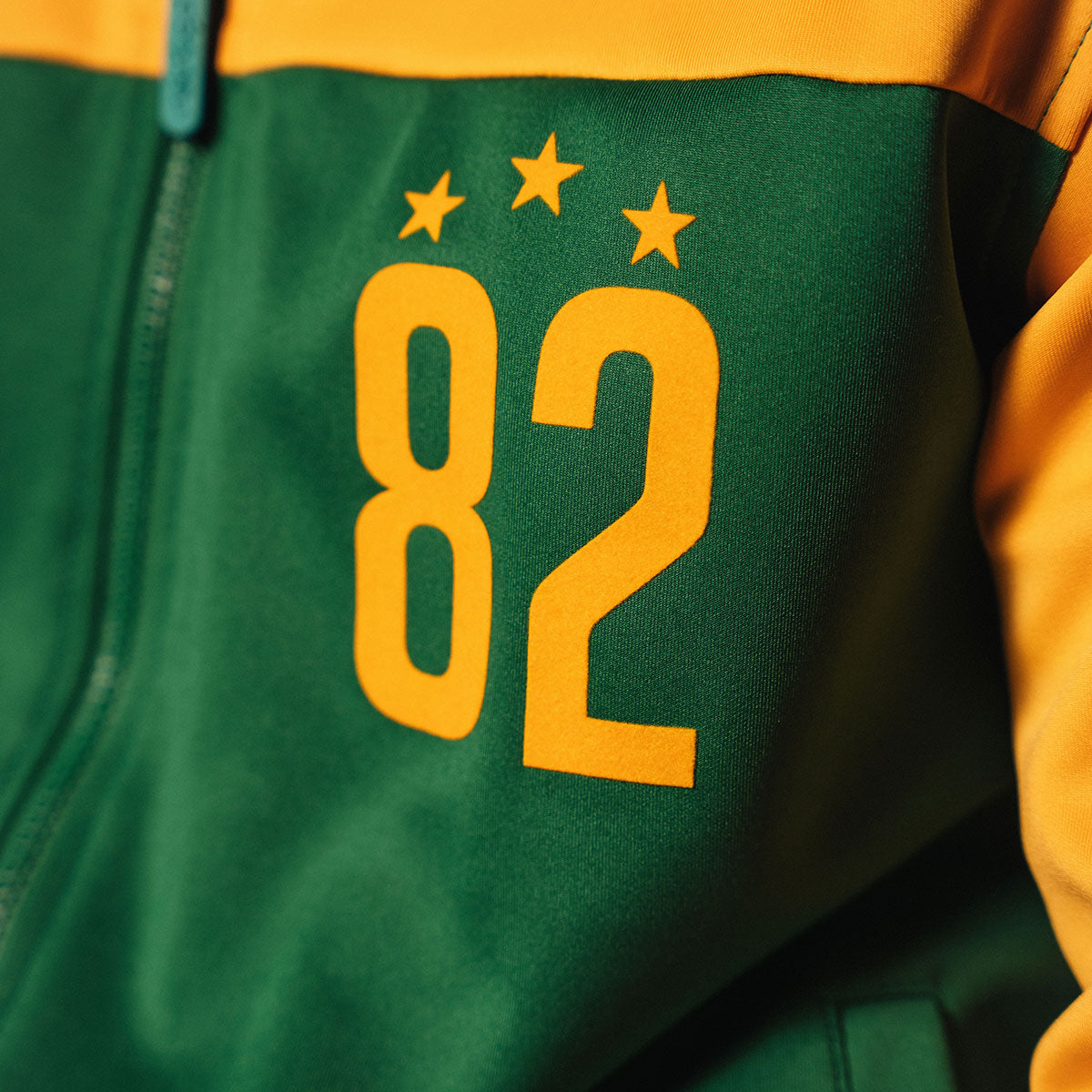 Brazil Retro 1982 Green Men's Jacket