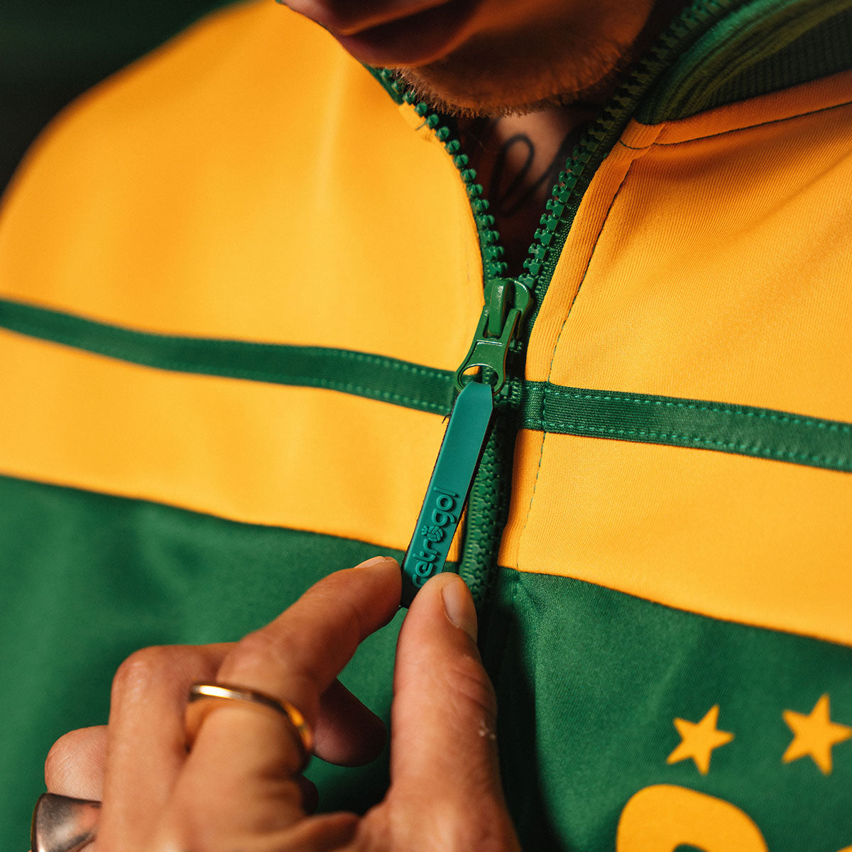 Brazil Retro 1982 Green Men's Jacket