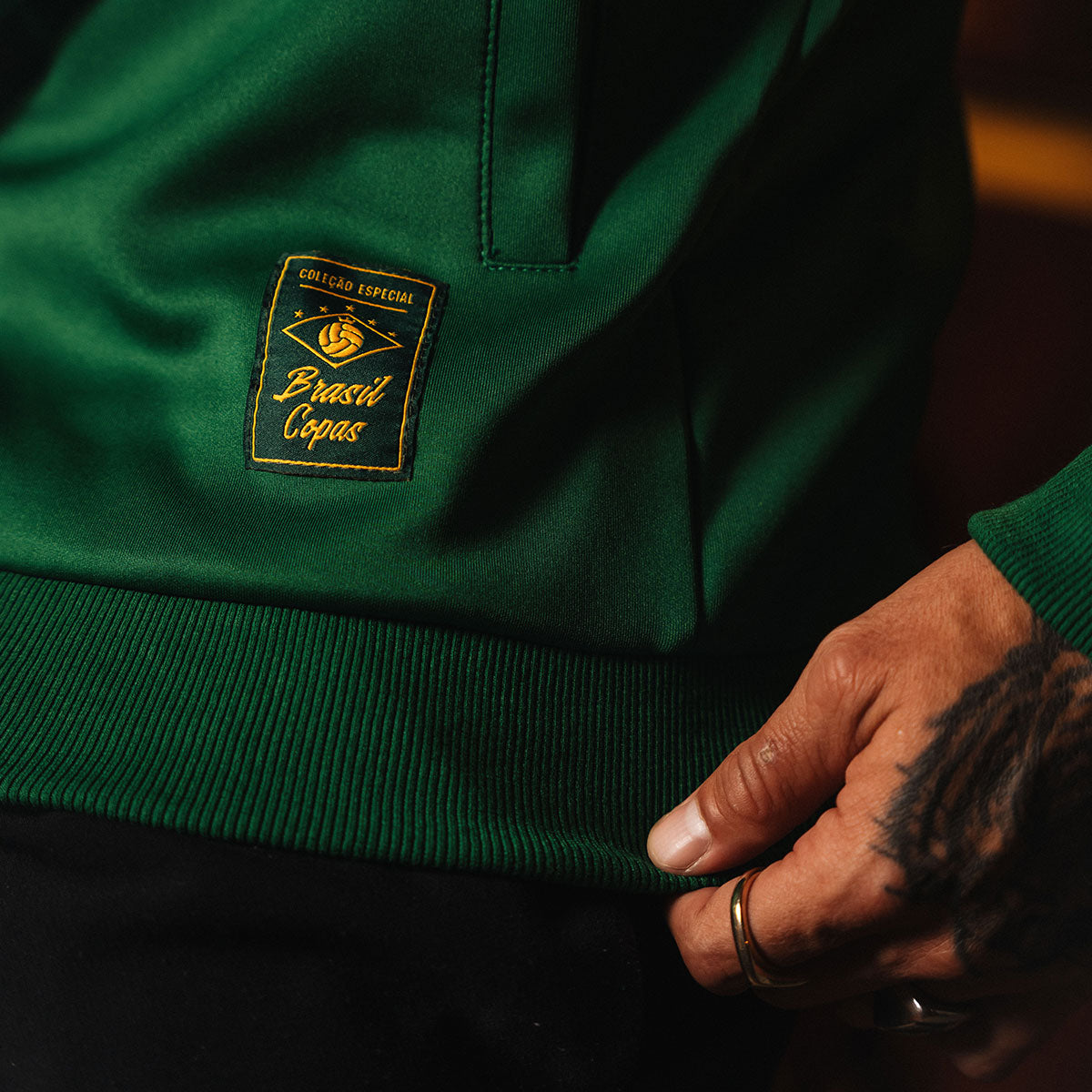Brazil Retro 1982 Green Men's Jacket