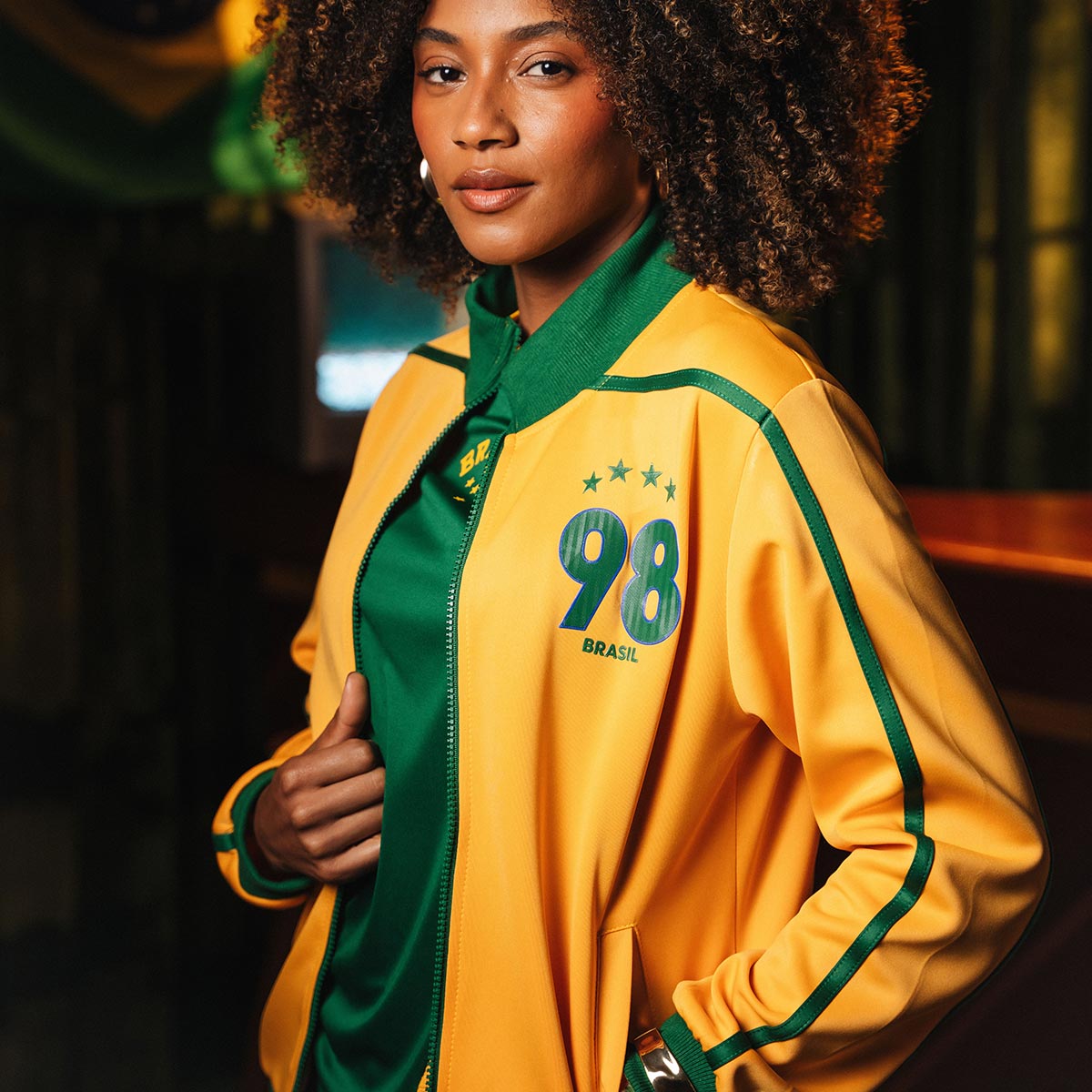 Brazil Retro 1998 Woman's Jacket