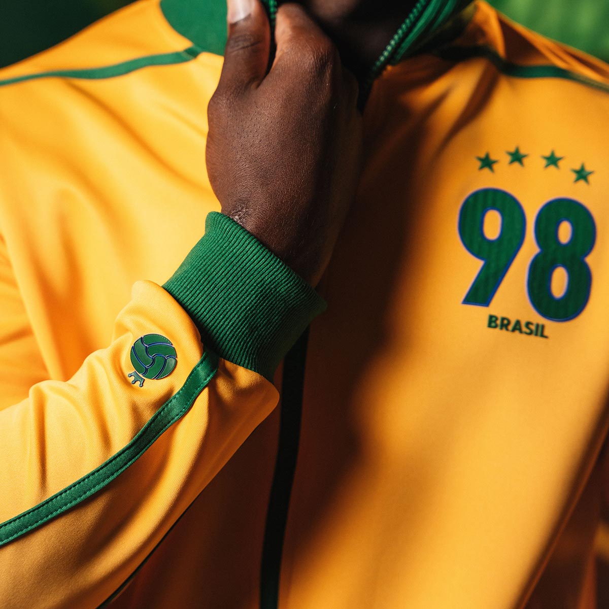 Brazil Retro 1998 Men's Jacket