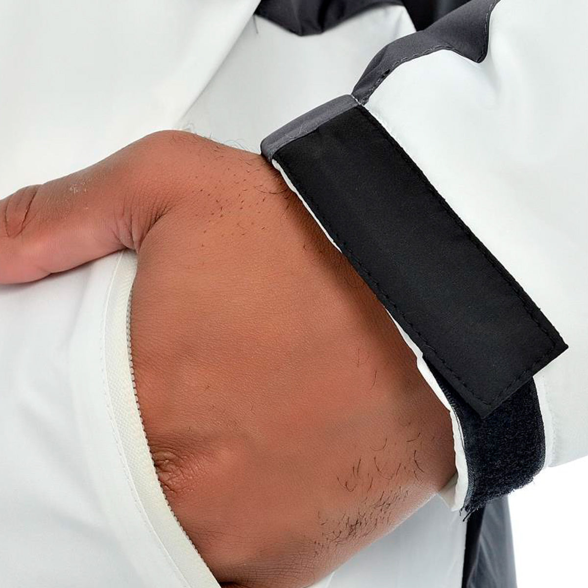 Corinthians Retro White and Gray Men's Jacket