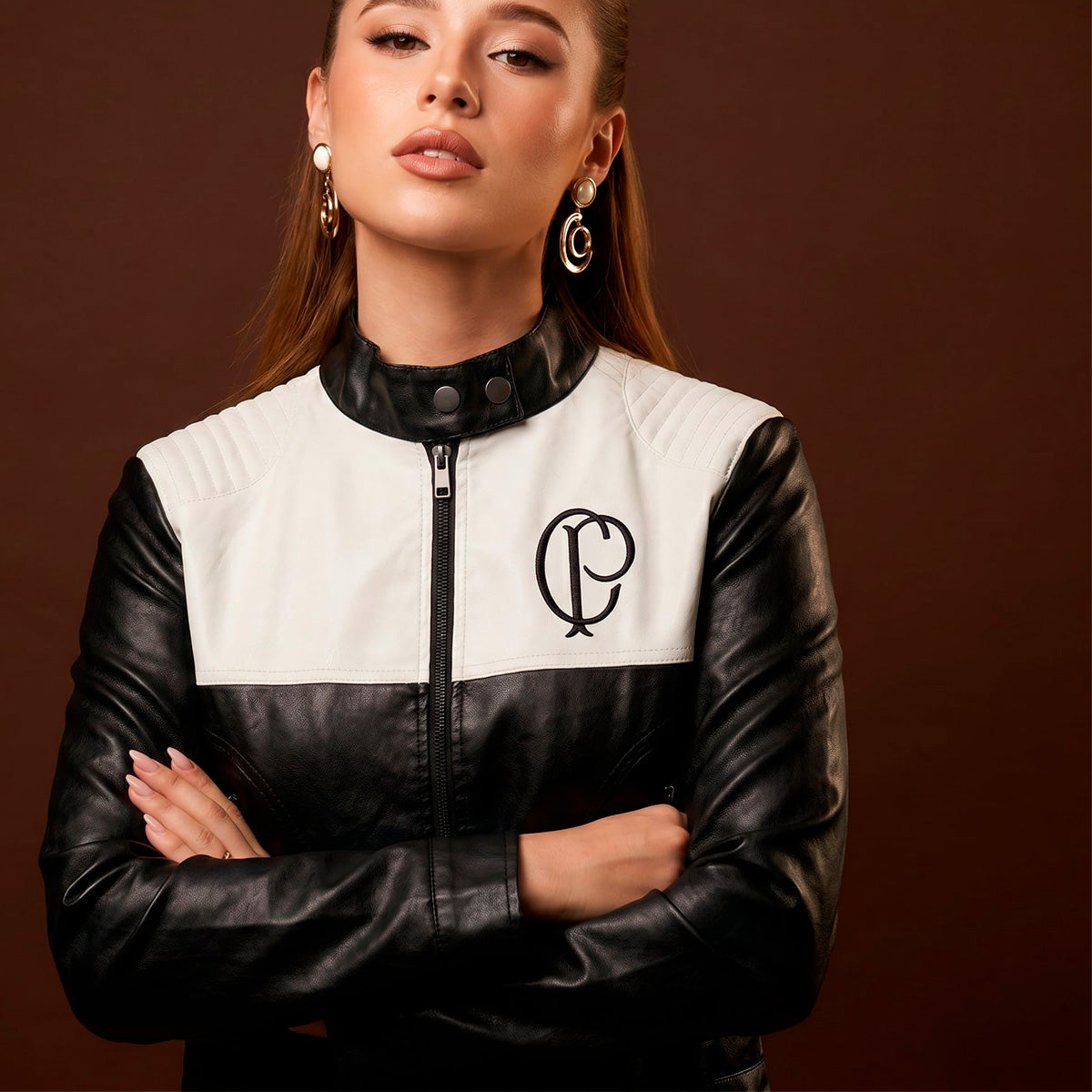 Corinthians CP Elite Synthetic Leather Woman's Jacket