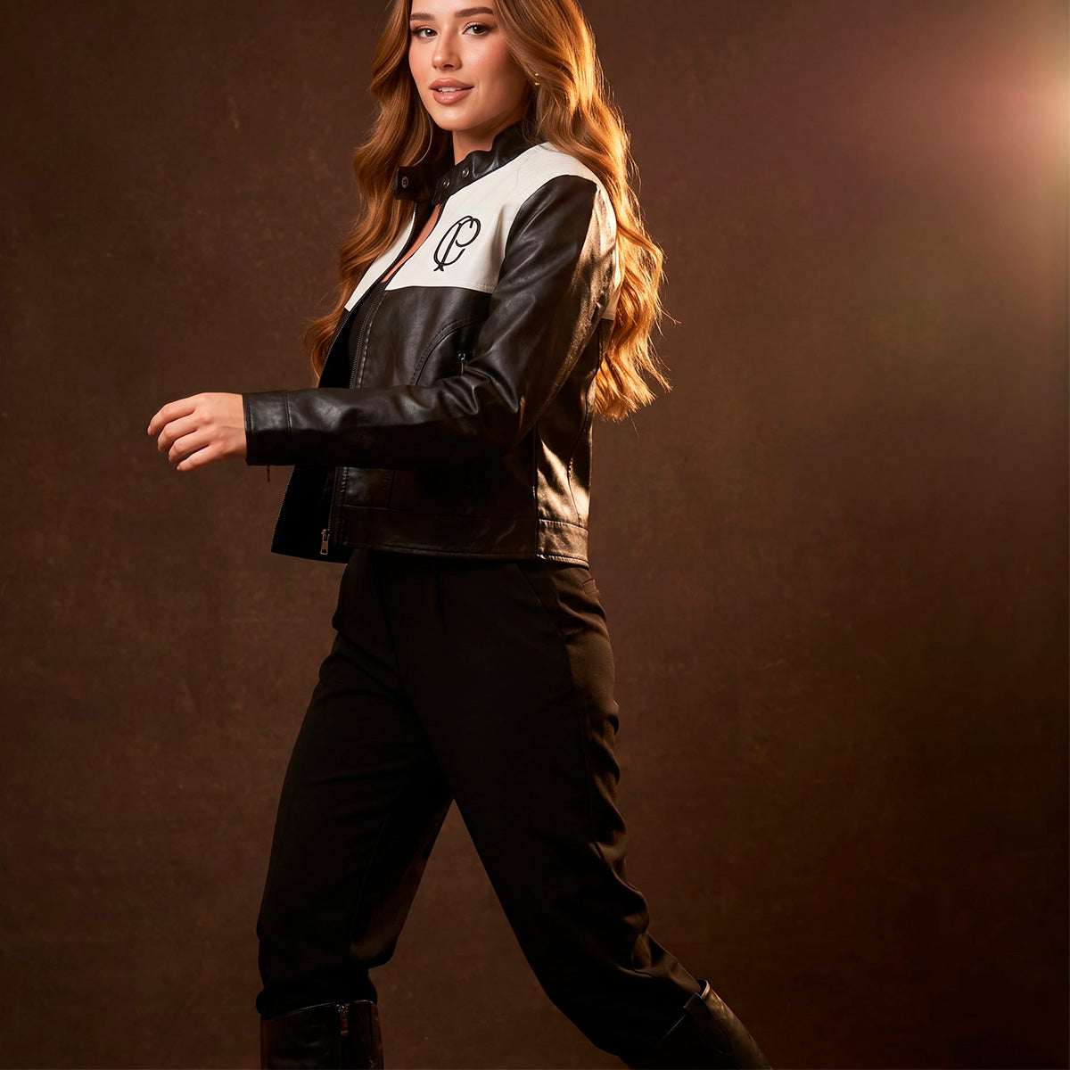 Corinthians CP Elite Synthetic Leather Woman's Jacket