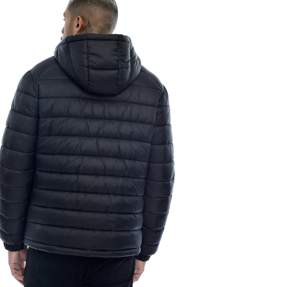 Corinthians Retro All Black W/ Removable Hood Men's Jacket