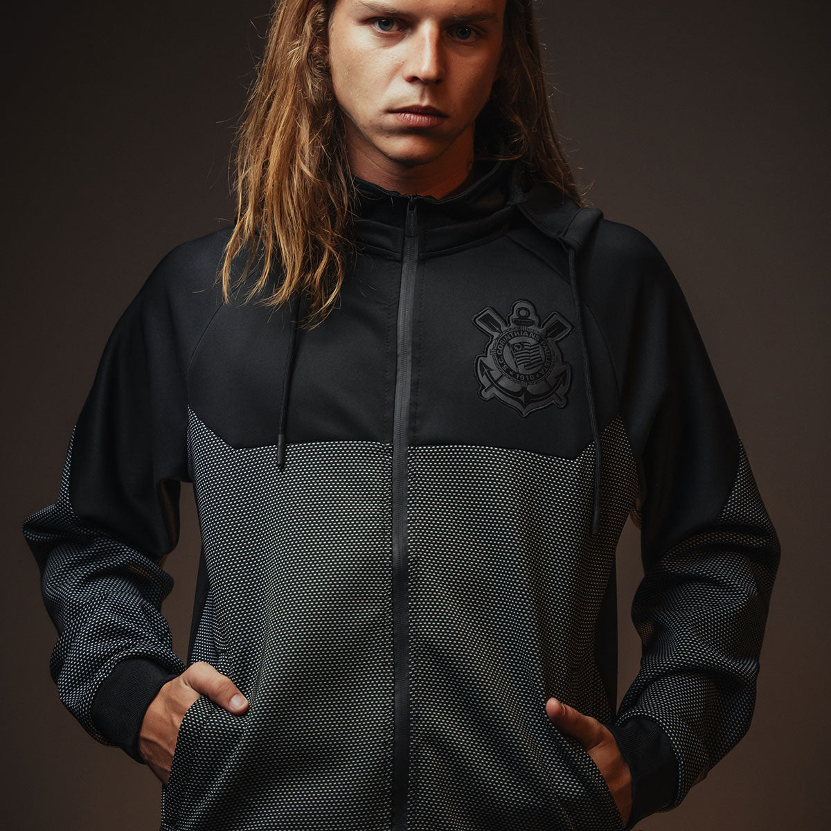 Corinthians Retro Gray Men's Jacket