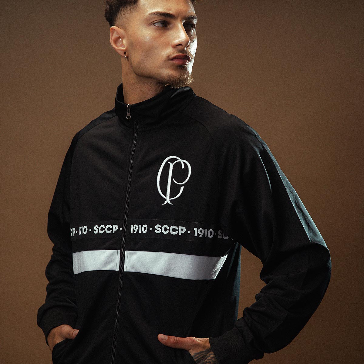 Corinthians Retro CP Black Men's Jacket