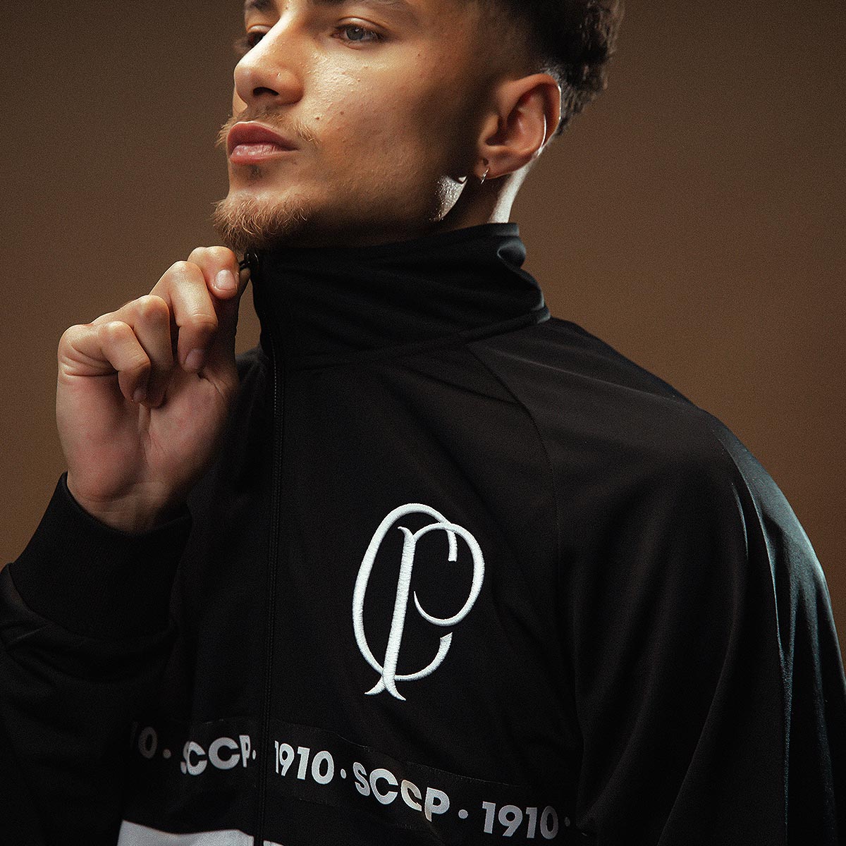 Corinthians Retro CP Black Men's Jacket