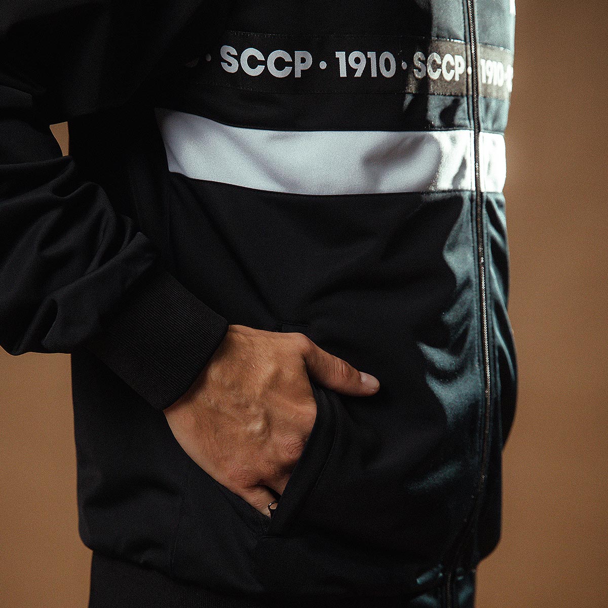 Corinthians Retro CP Black Men's Jacket