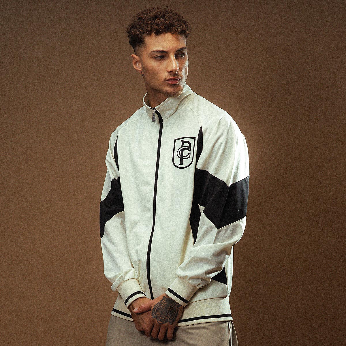 Corinthians Retro SCCP White Men's Jacket