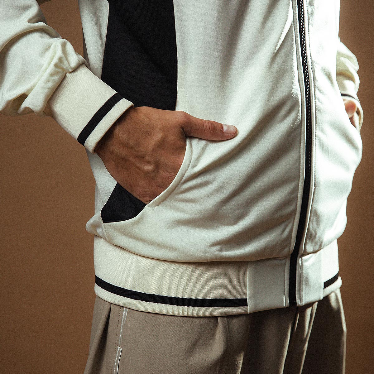Corinthians Retro SCCP White Men's Jacket