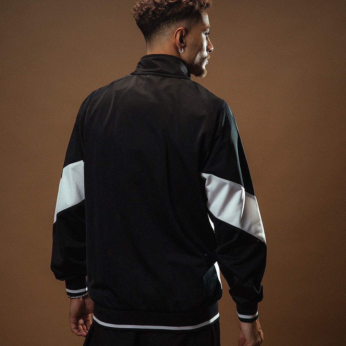 Corinthians Retro Black and White Men's Jacket