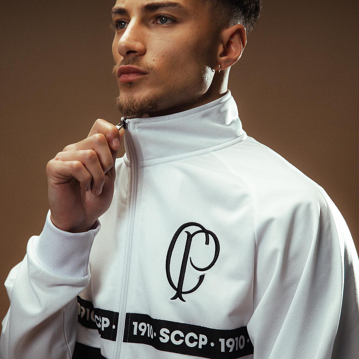 Corinthians Retro CP White Men's Jacket