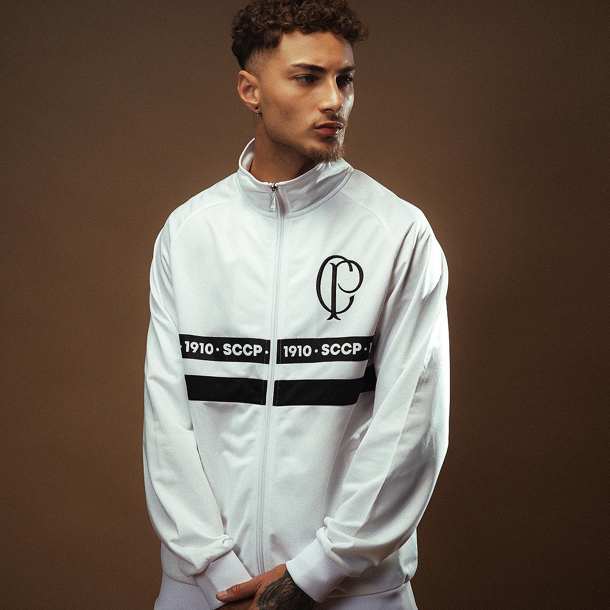 Corinthians Retro CP White Men's Jacket