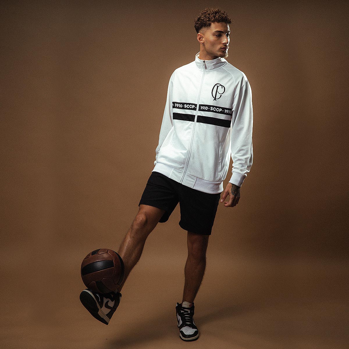 Corinthians Retro CP White Men's Jacket