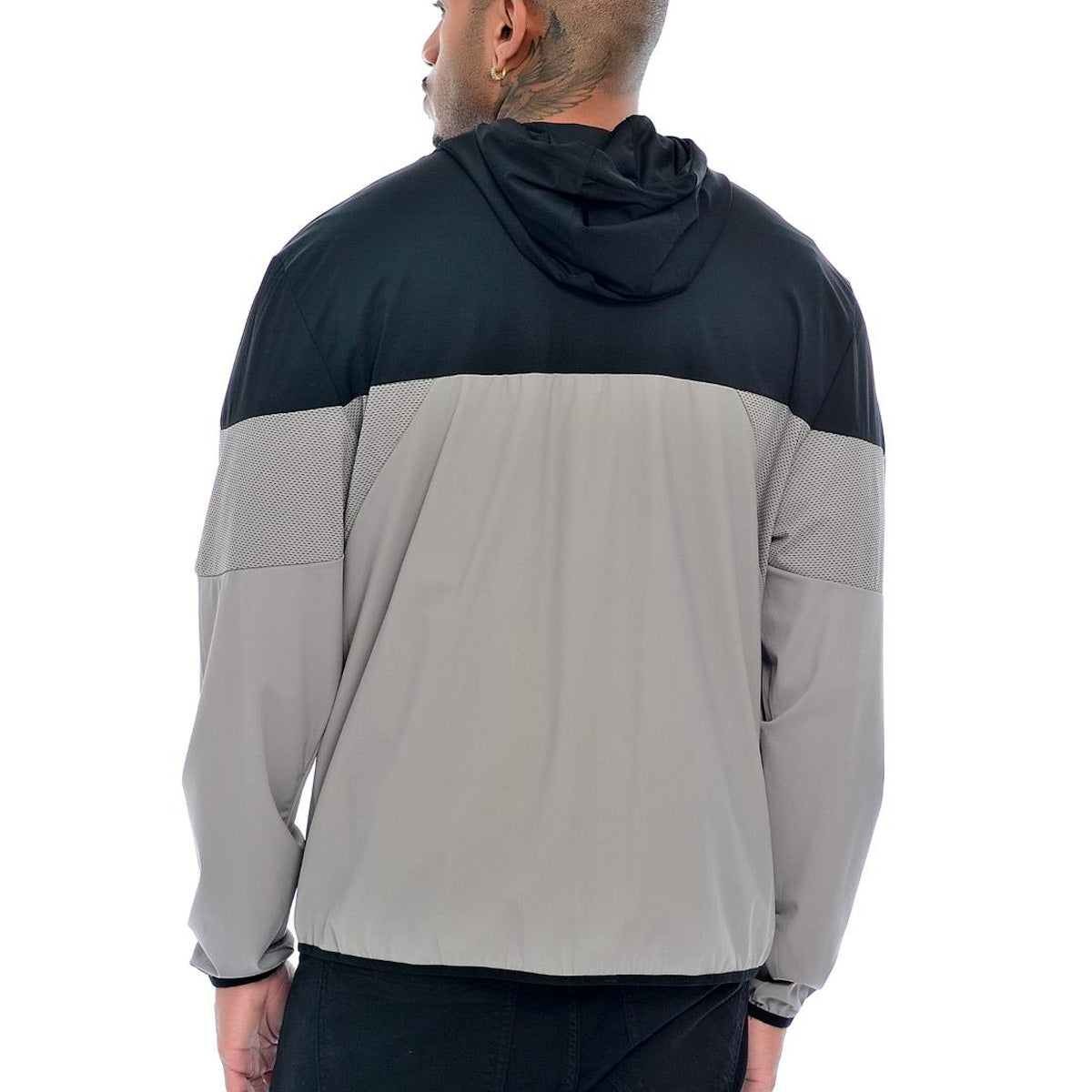 Corinthians Retro Gray Men's Windbreaker Jacket