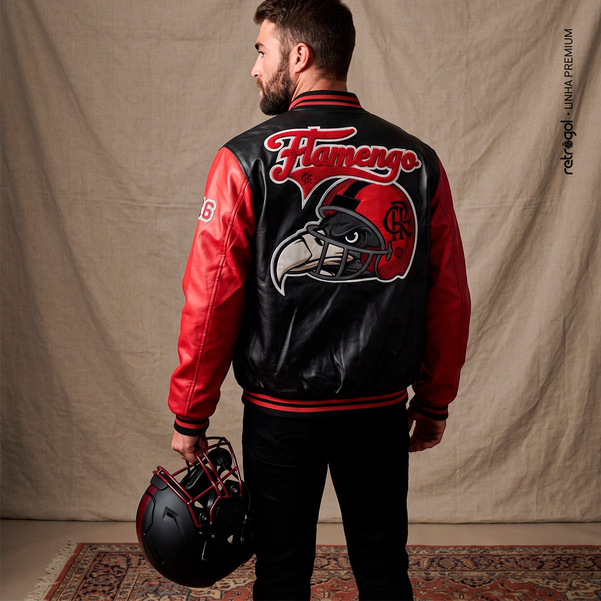Flamengo NFL Varsity College 2026 Men's Jacket