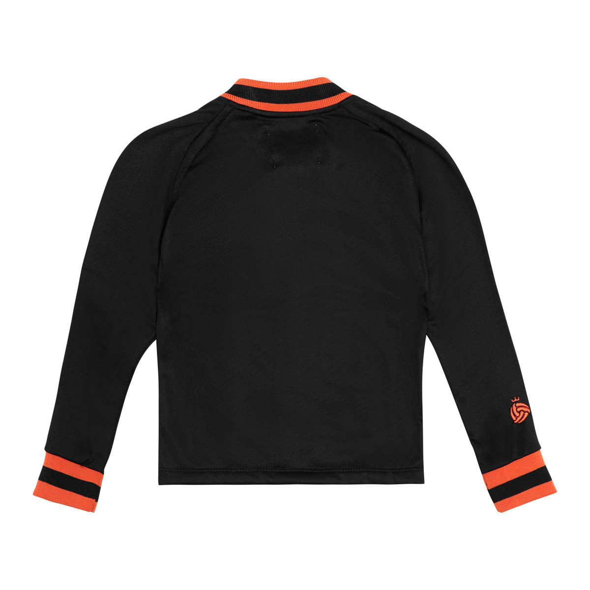 Netherlands Retro Black Unisex Kid's Jacket