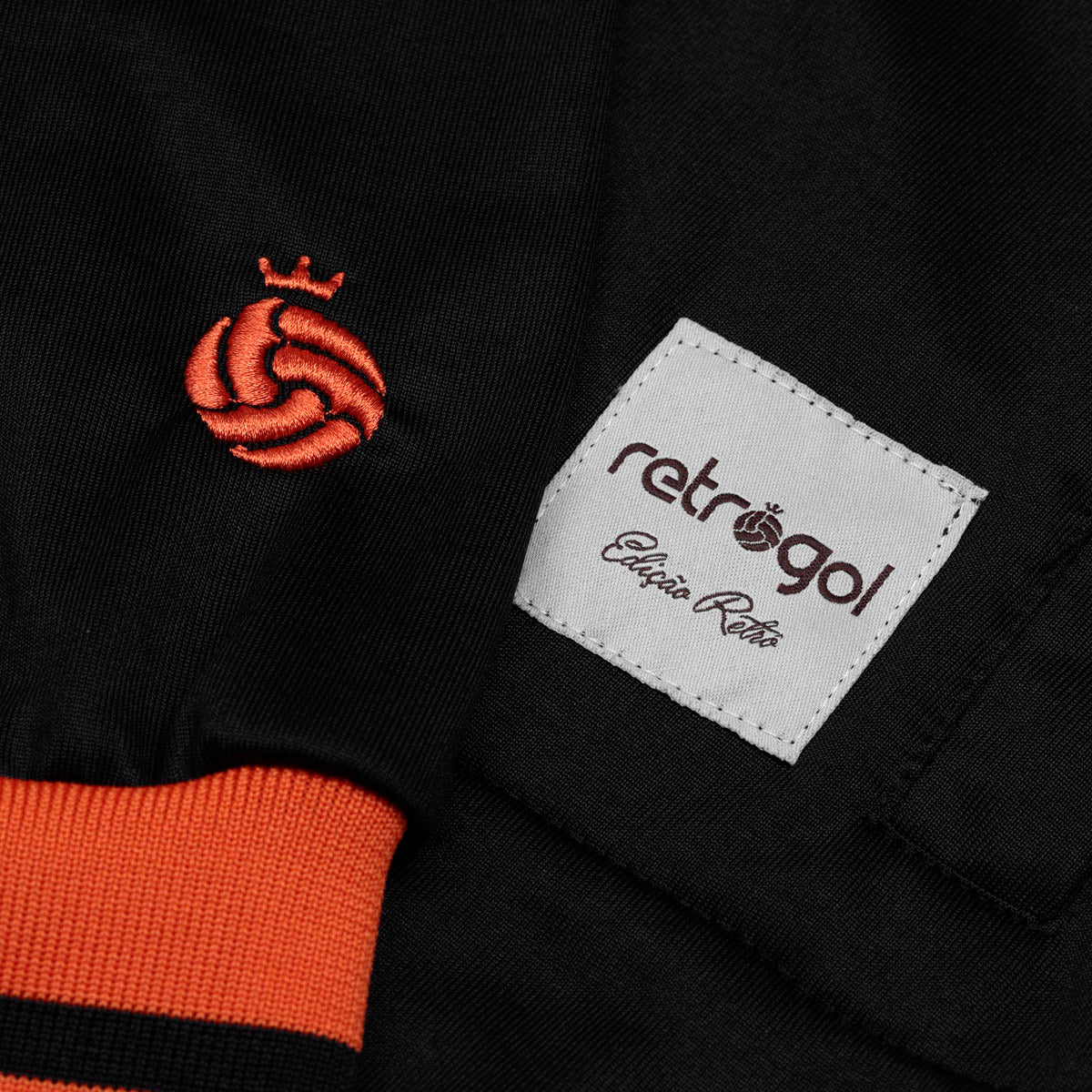 Netherlands Retro Black Men's Jacket
