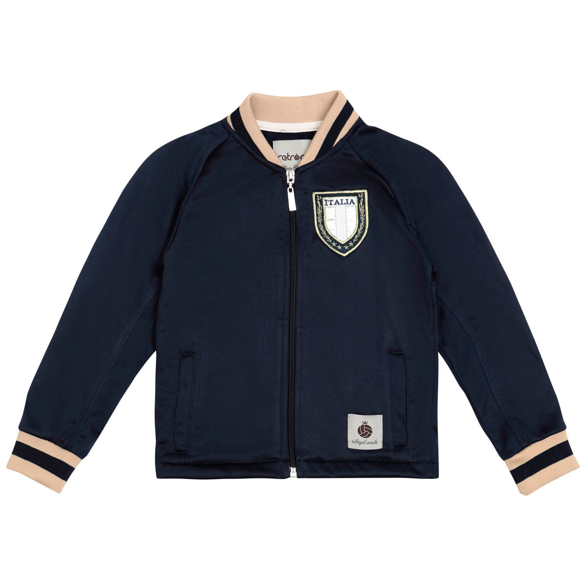 Italy Retro Gold Unissex Kid's Jacket