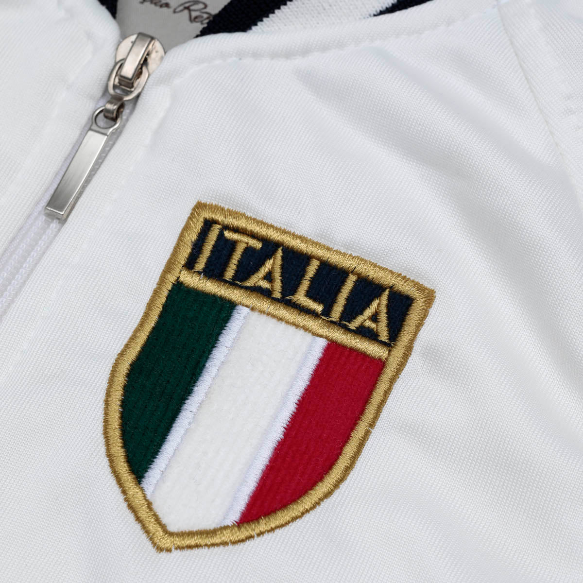 Italy Retro Off-White Unisex Kid's Jacket