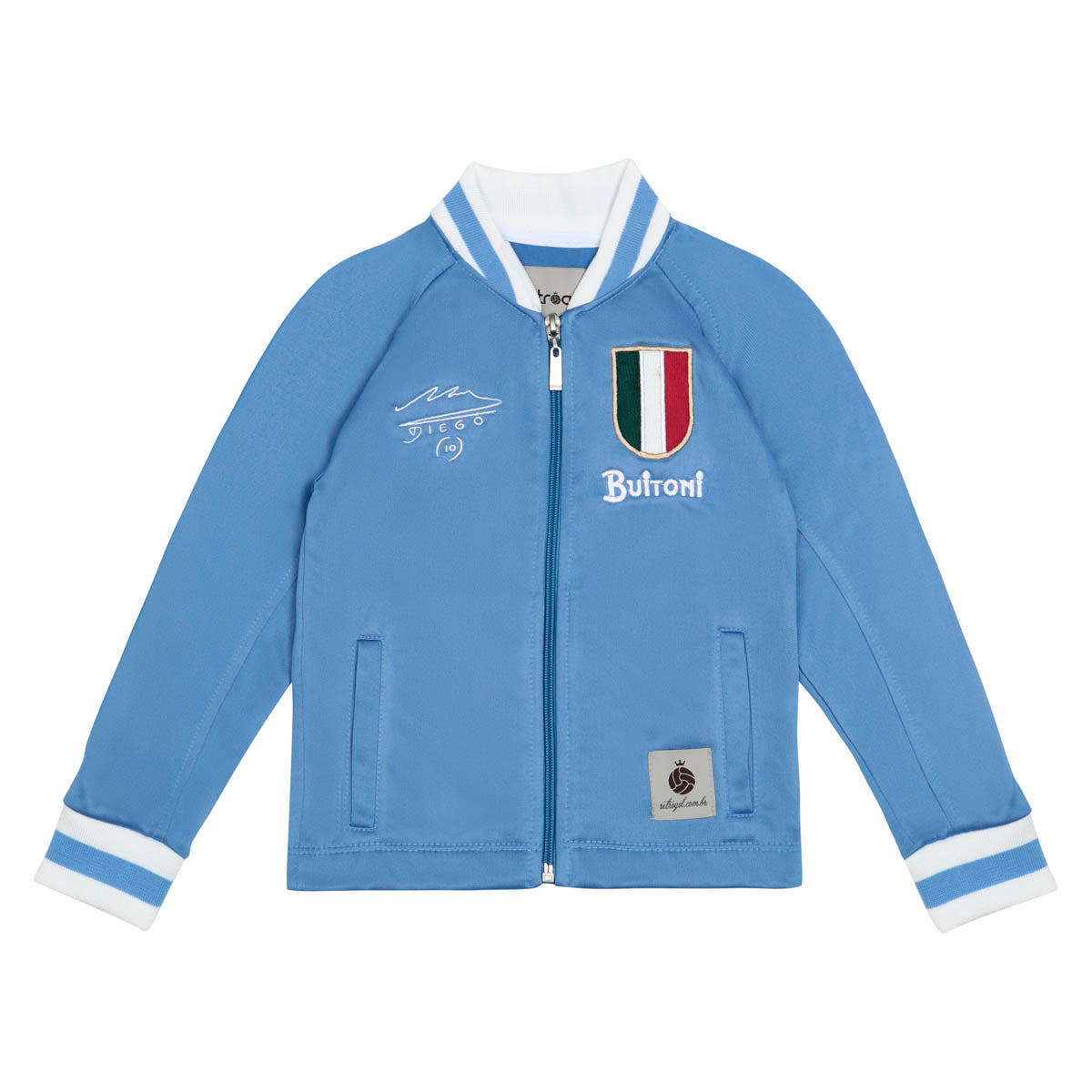 Napoli Retro 1989 Maradona Unissex Kid's Jacket