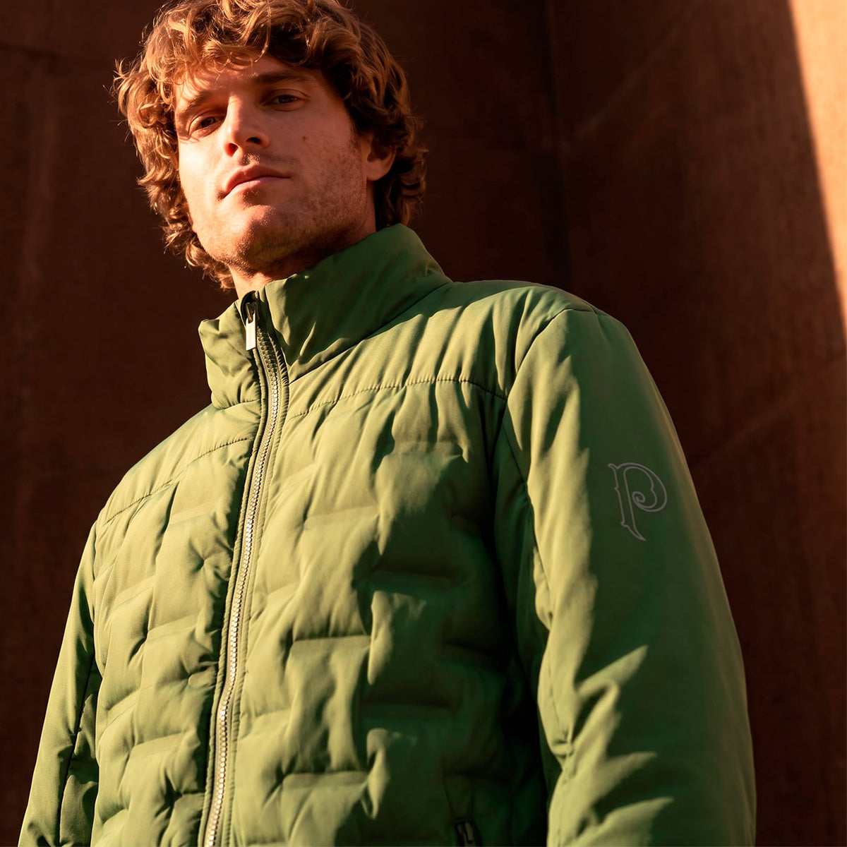 Palmeiras Retro SEP Men's Puffer Jacket