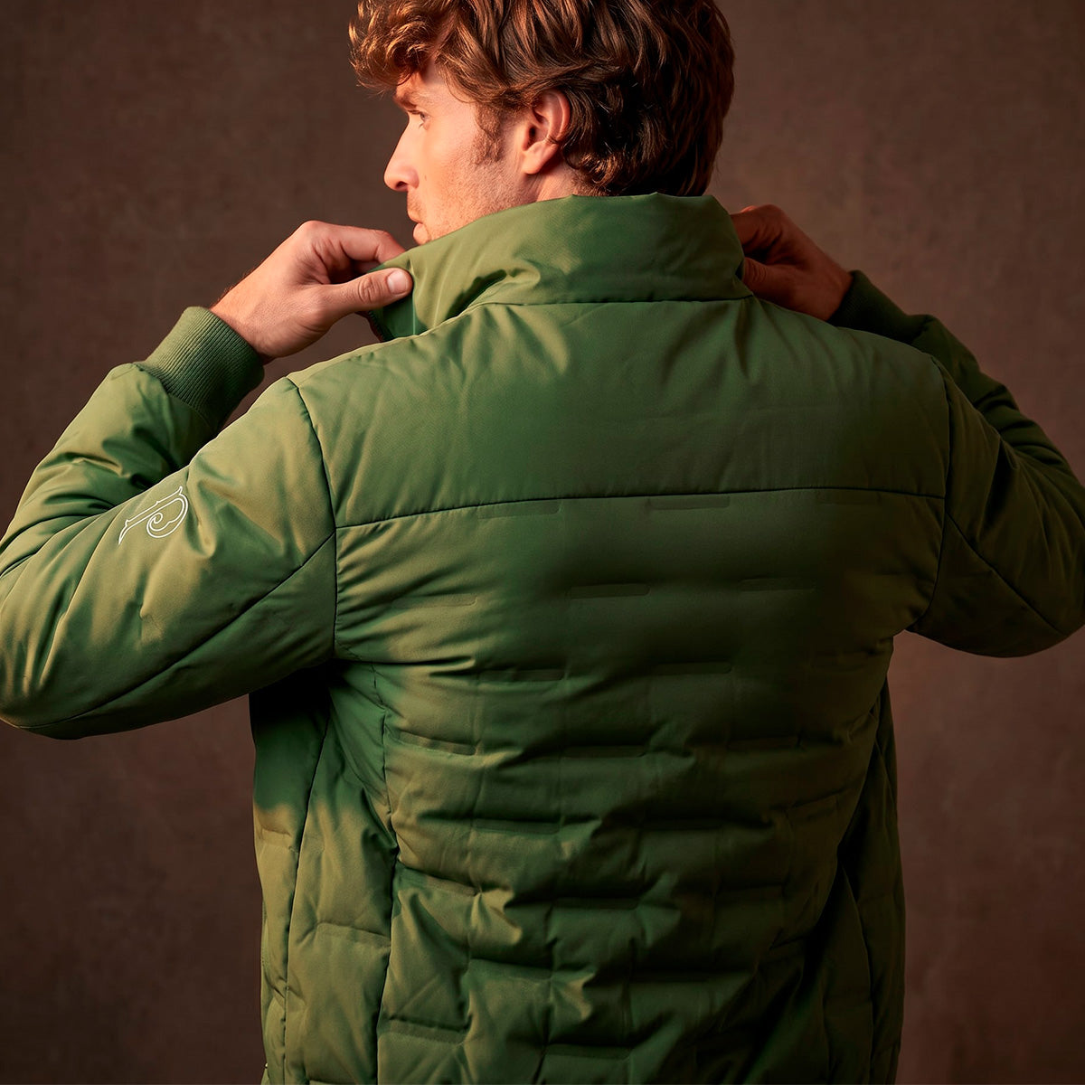 Palmeiras Retro SEP Men's Puffer Jacket