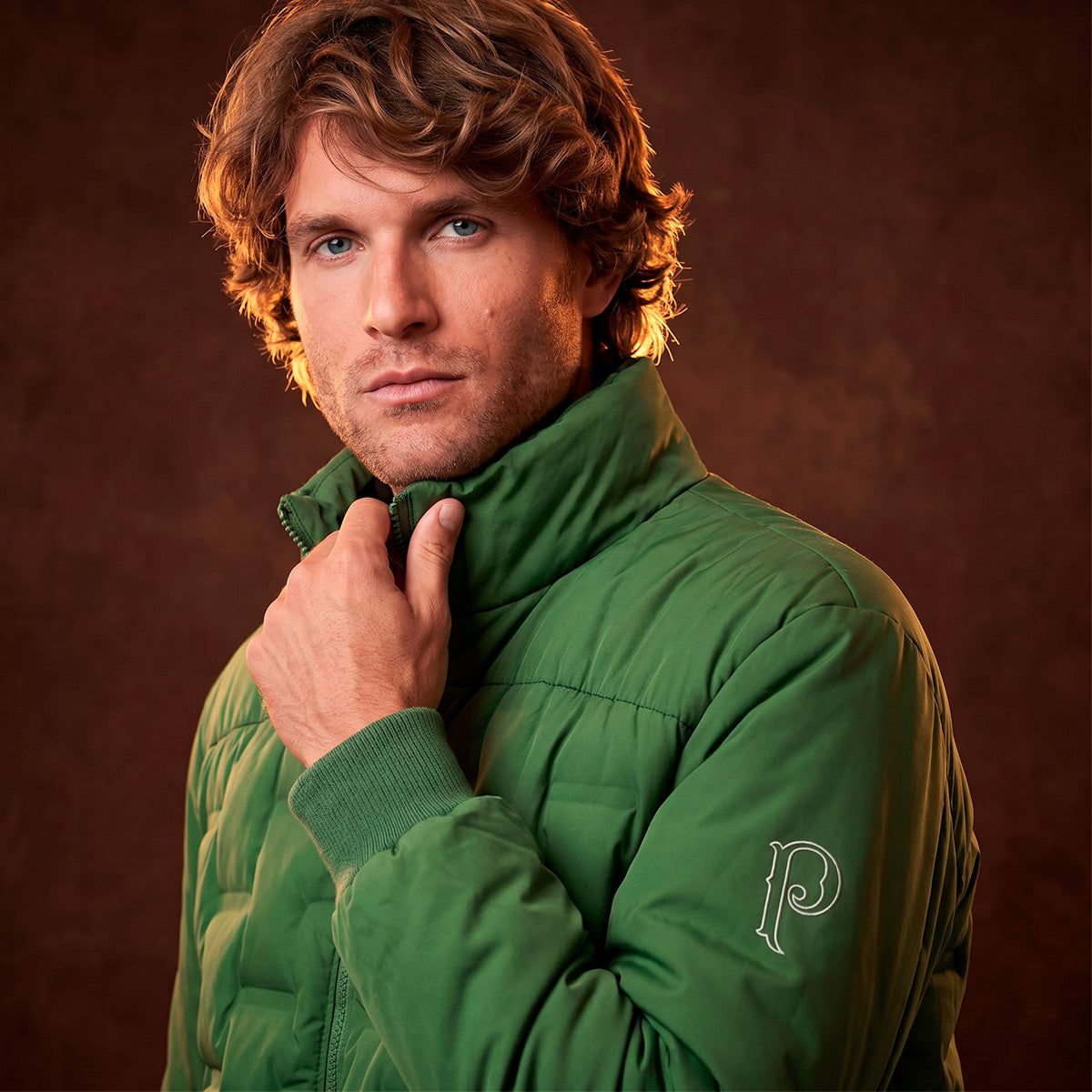 Palmeiras Retro SEP Men's Puffer Jacket