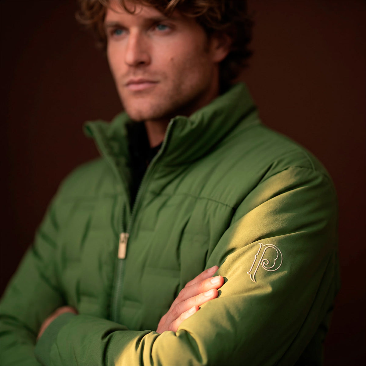 Palmeiras Retro SEP Men's Puffer Jacket