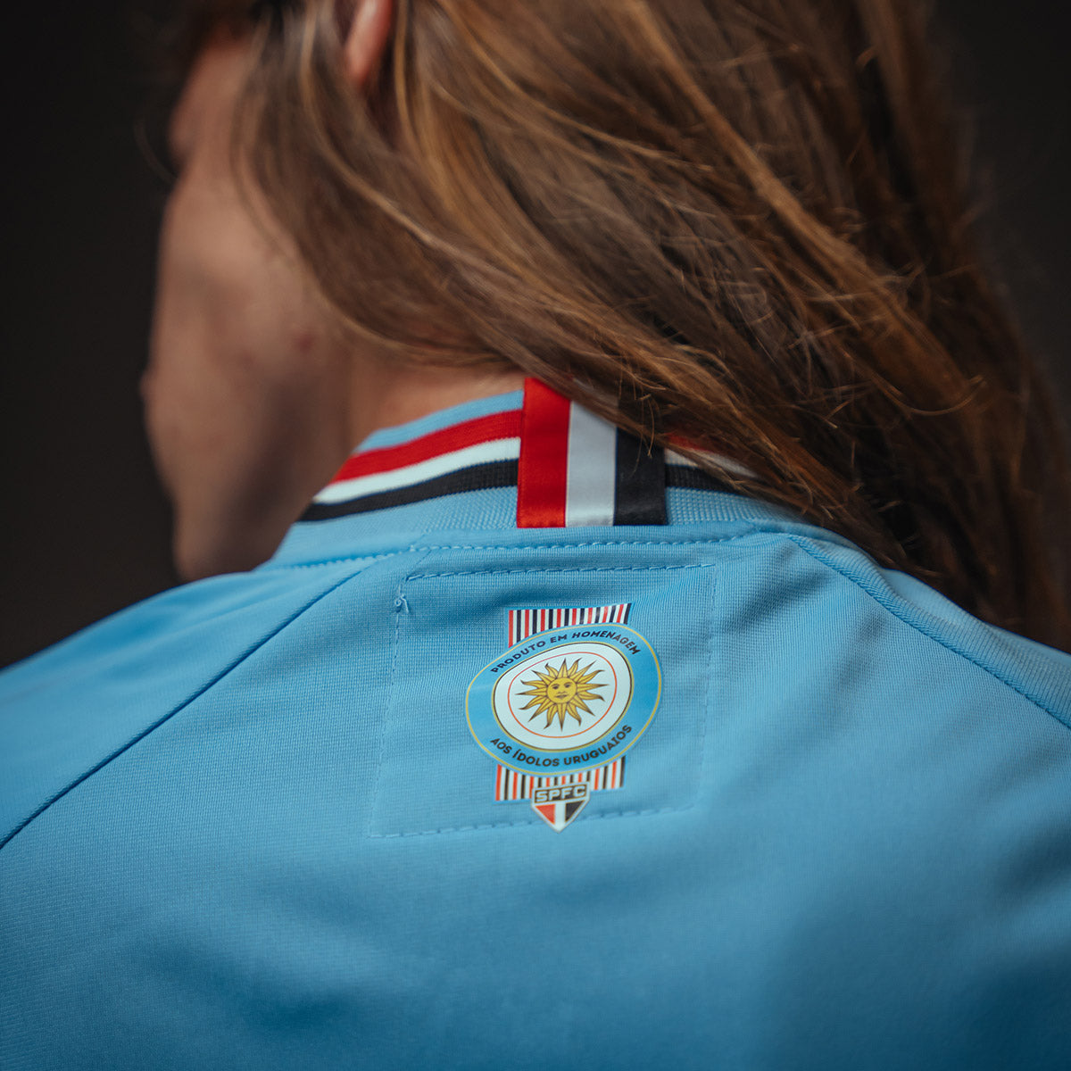 São Paulo Uruguayan Idols Blue Men's Jacket