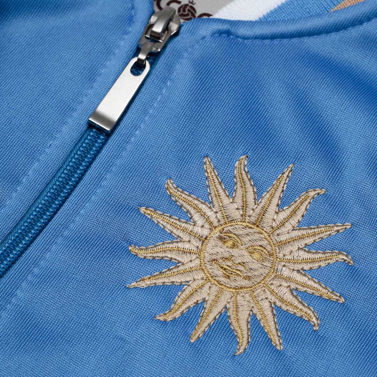 Uruguay Retro Celeste Unissex Kid's Jacket