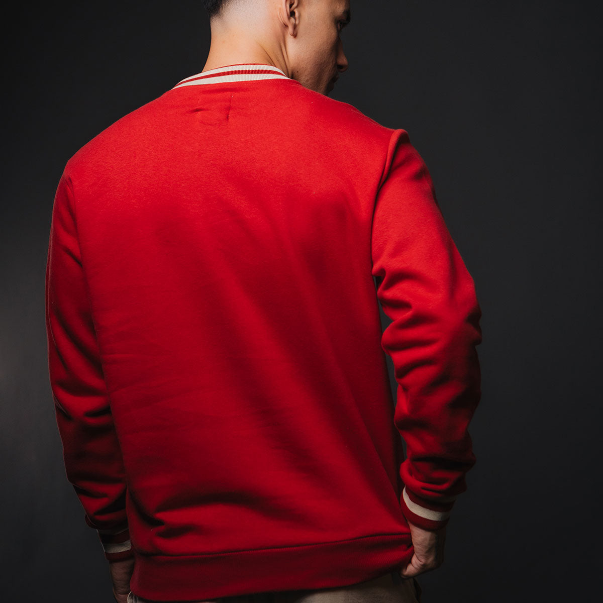 Soviet Union Retro 70s Red Men's Sweatshirt