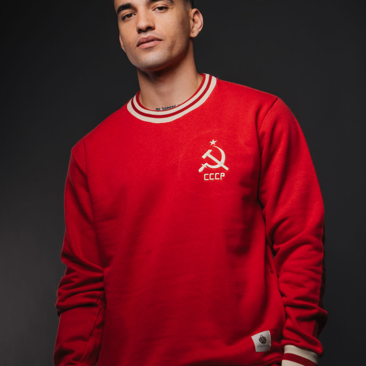 Soviet Union Retro 70s Red Men's Sweatshirt