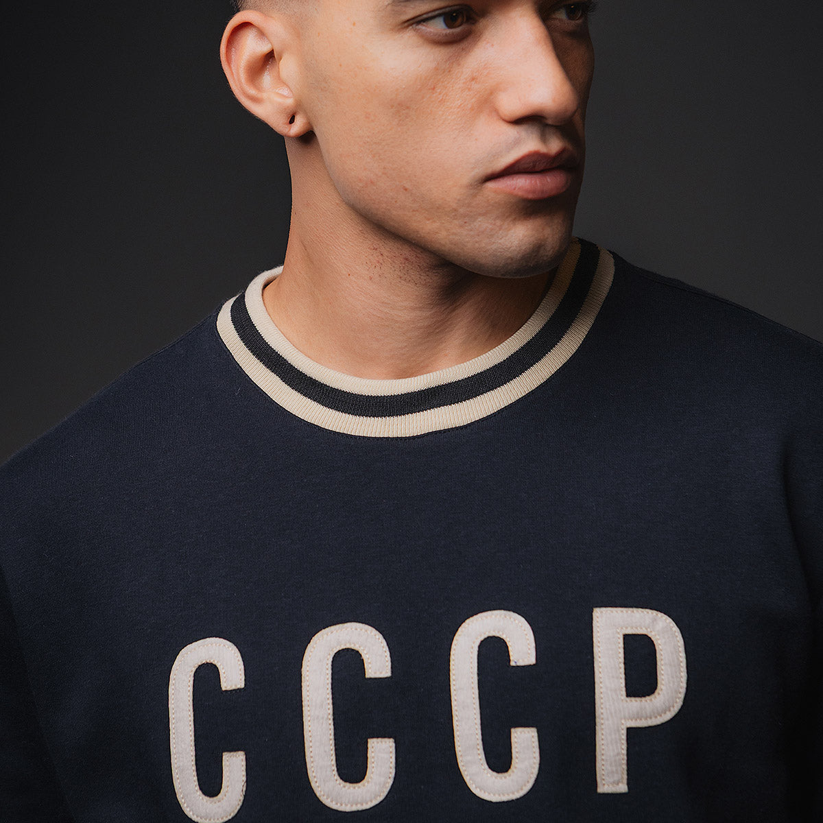 CCCP Retro Black Men's Sweatshirt