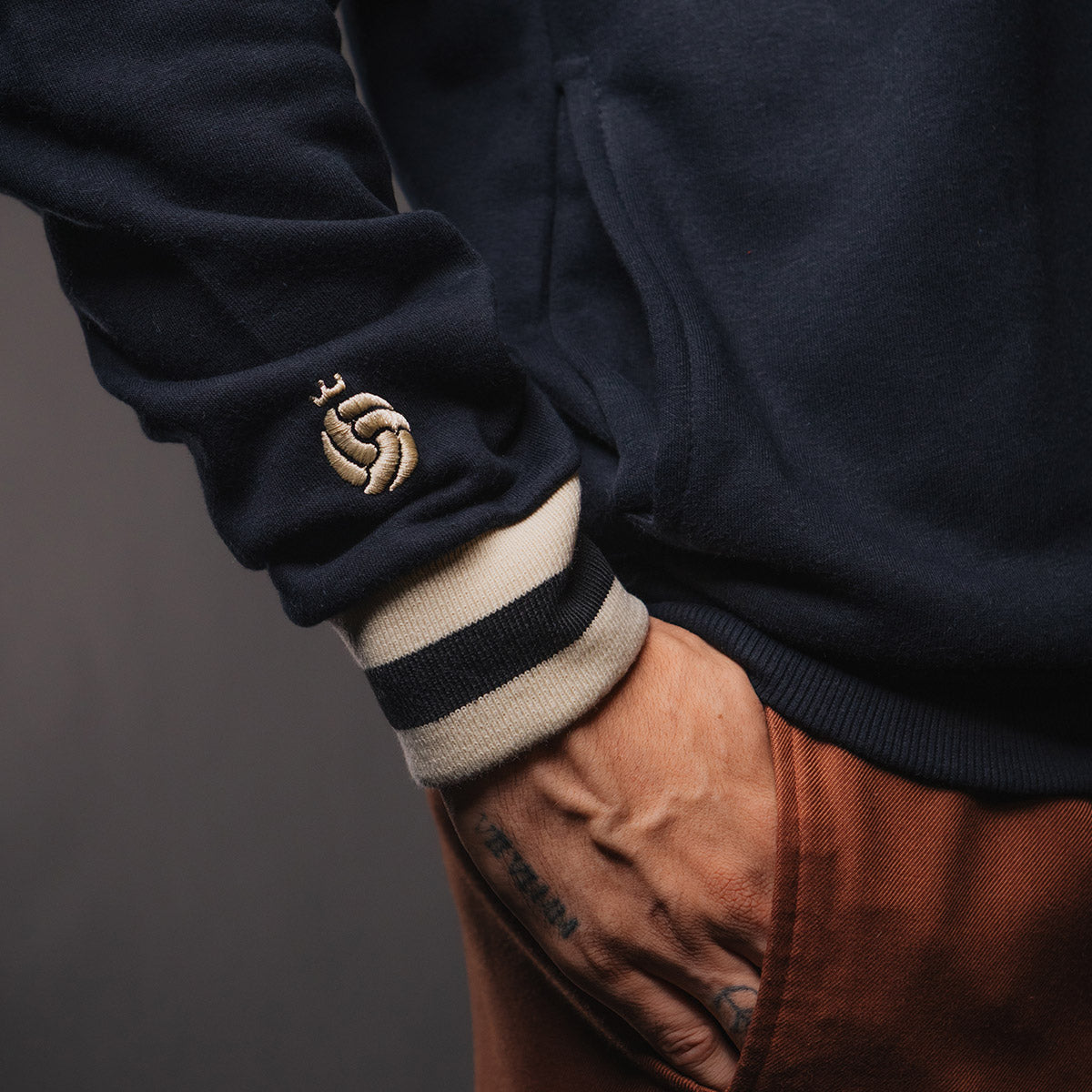 CCCP Retro Black Men's Sweatshirt