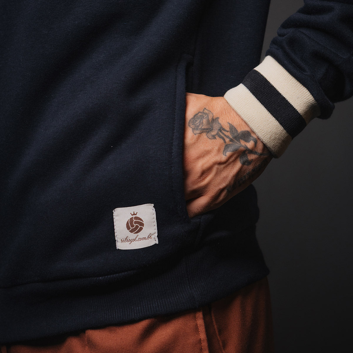 CCCP Retro Black Men's Sweatshirt