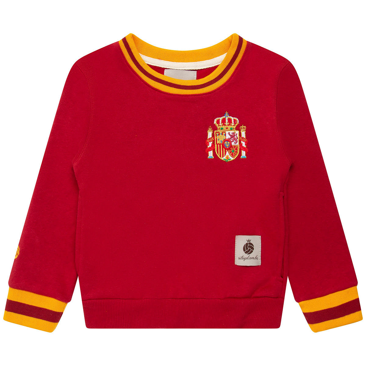 Spain Retro Unissex Kid's Sweatshirt
