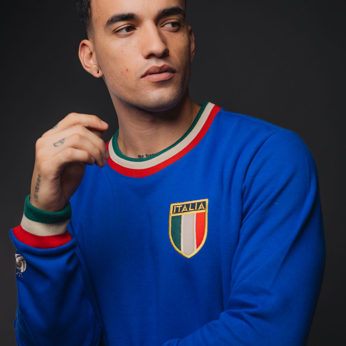 Italy Retro 1982 Blue Men's Sweatshirt