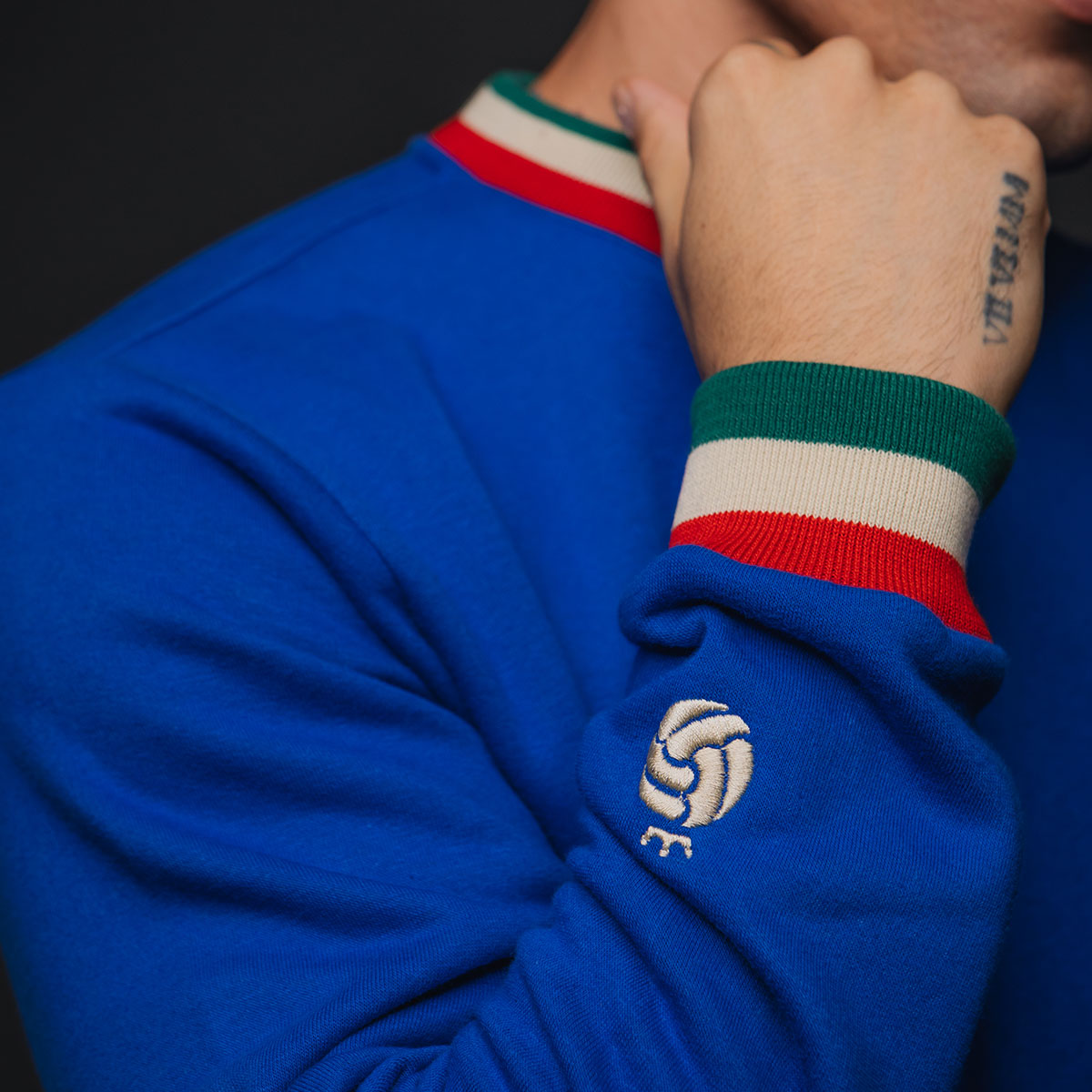 Italy Retro 1982 Blue Men's Sweatshirt