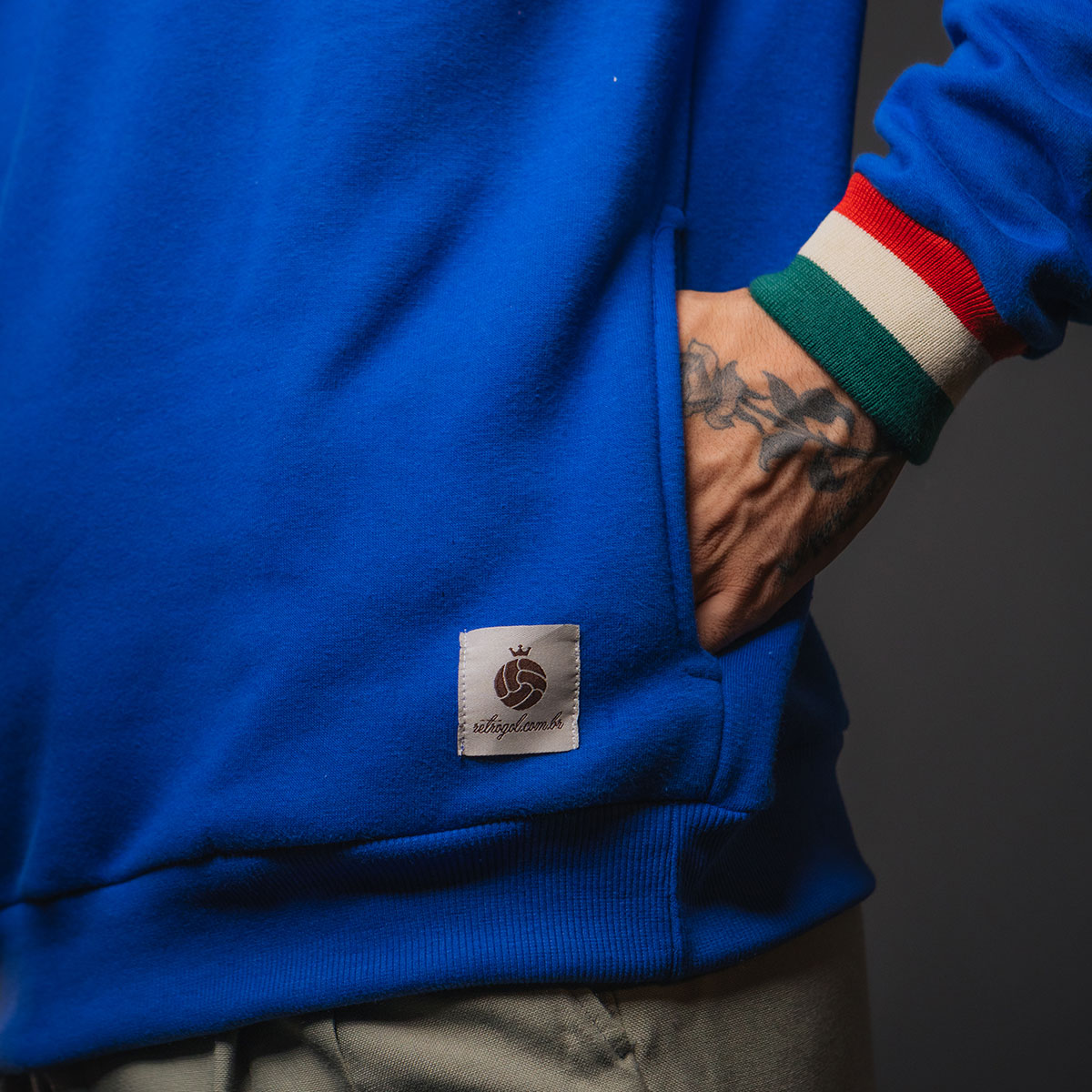 Italy Retro 1982 Blue Men's Sweatshirt