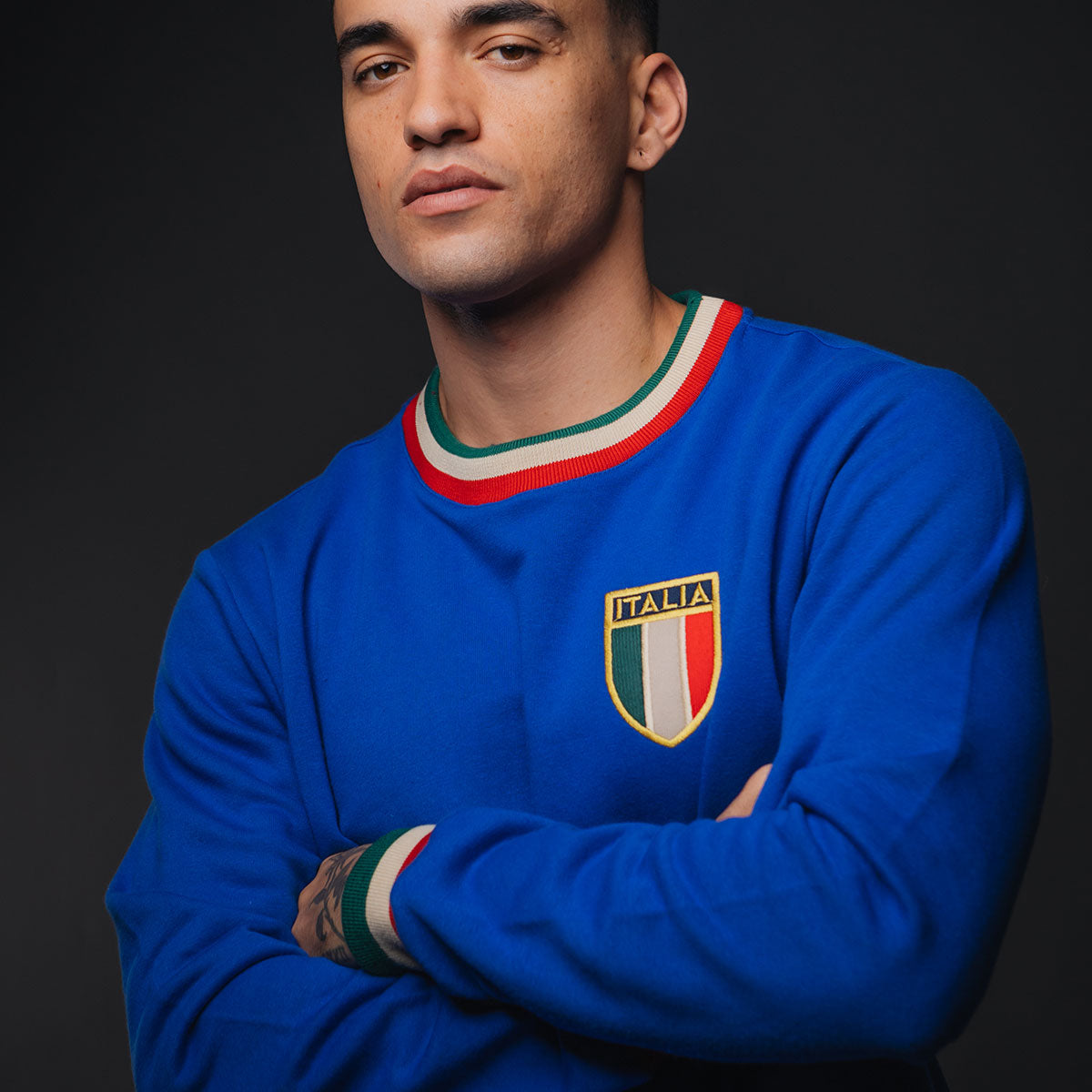 Italy Retro 1982 Blue Men's Sweatshirt