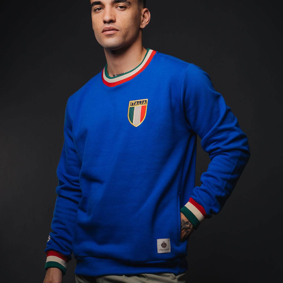 Italy Retro 1982 Blue Men's Sweatshirt