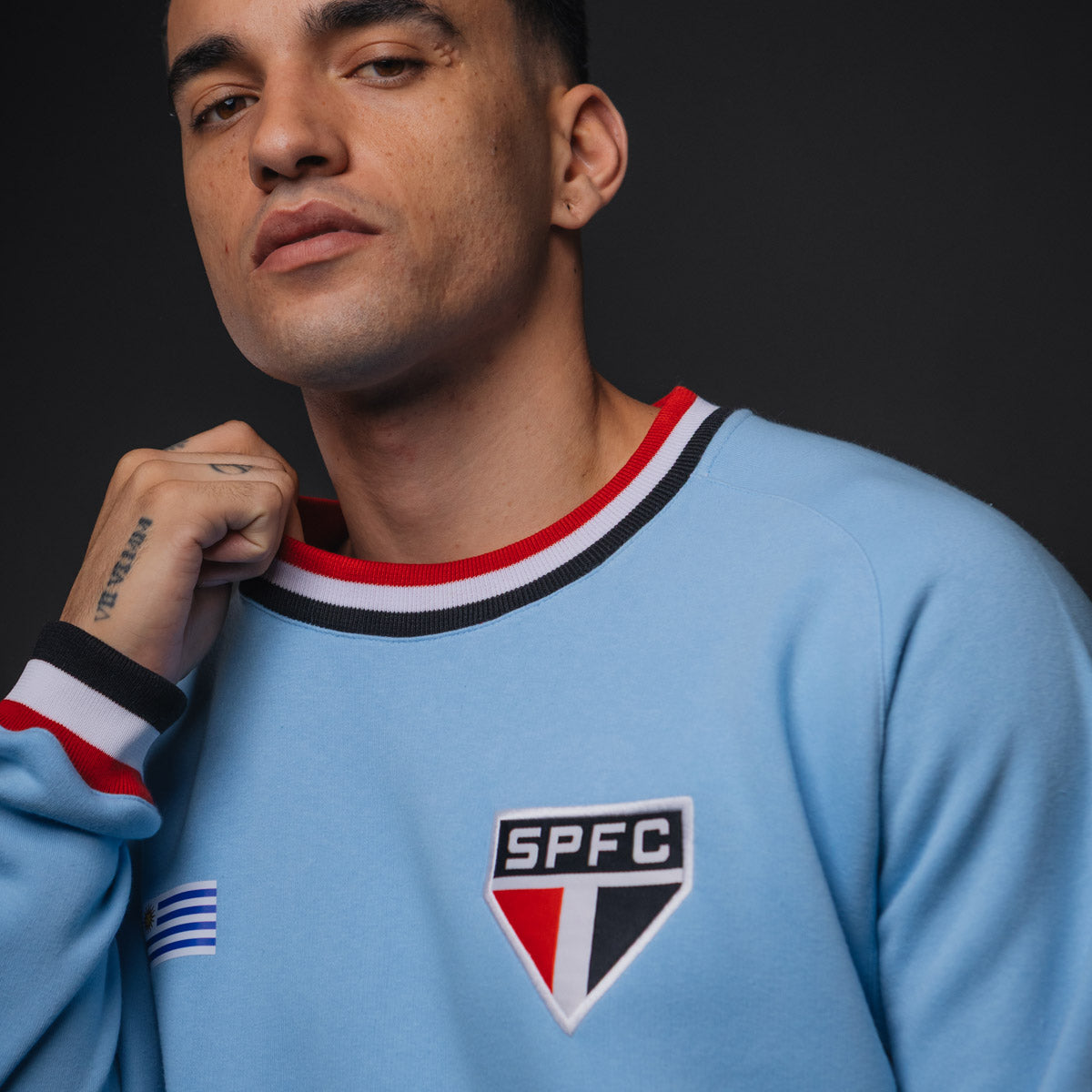 São Paulo Retro Uruguayan Idols Men's Sweatshirt