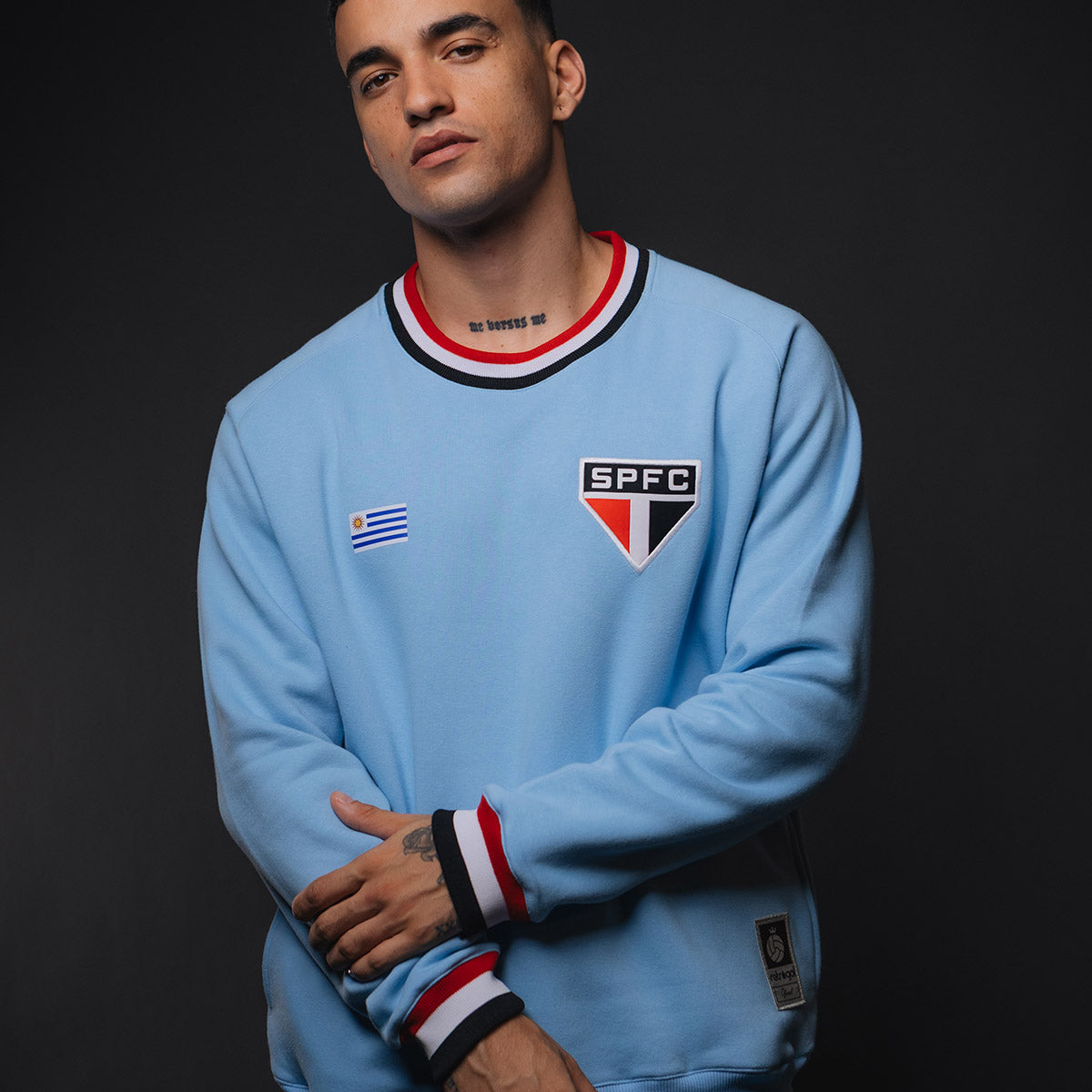 São Paulo Retro Uruguayan Idols Men's Sweatshirt