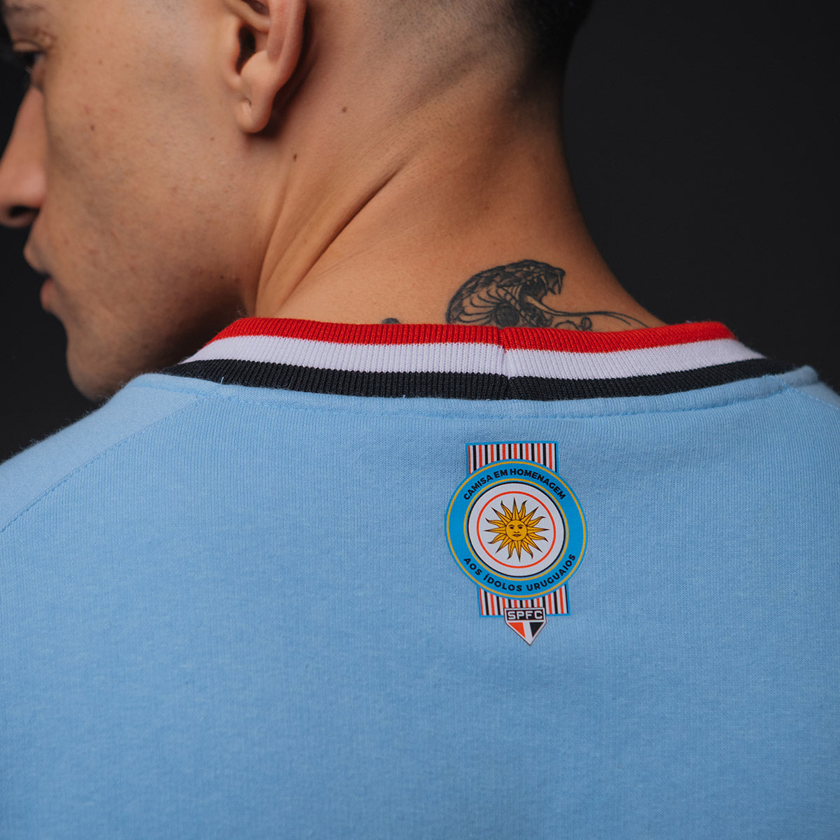 São Paulo Retro Uruguayan Idols Men's Sweatshirt