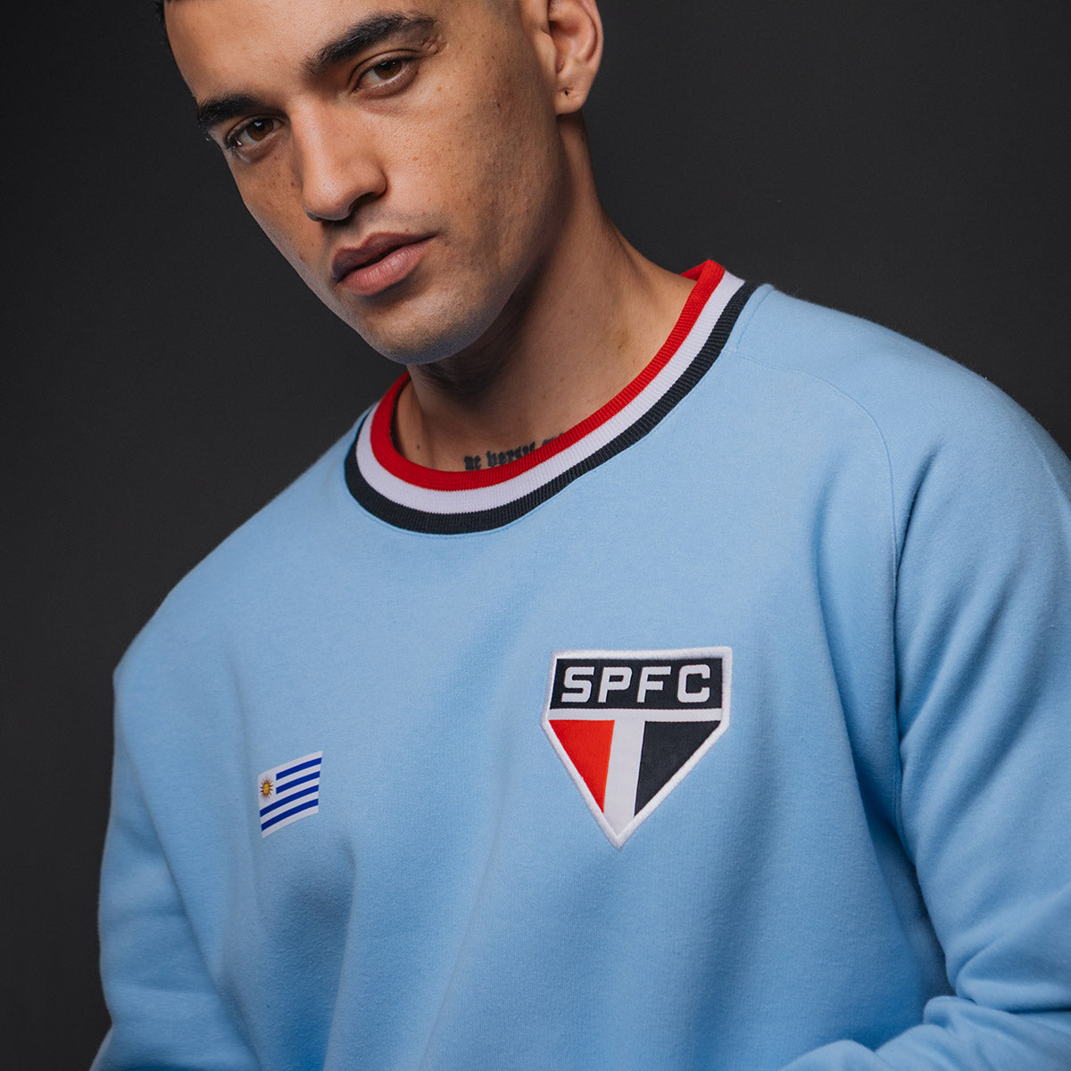 São Paulo Retro Uruguayan Idols Men's Sweatshirt