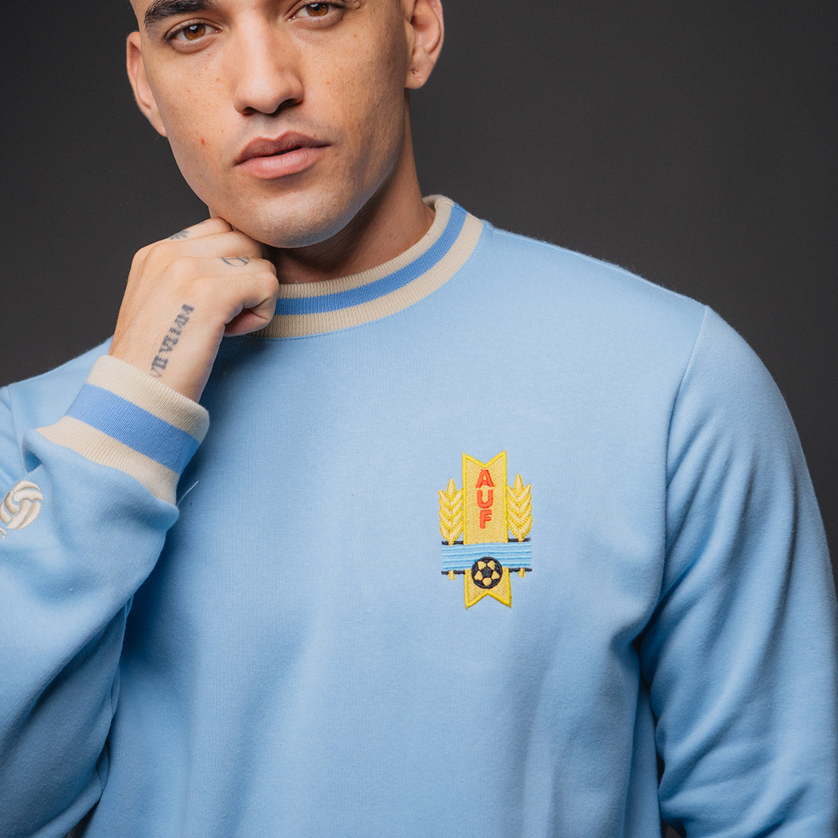 Uruguay Retro Men's Sweatshirt