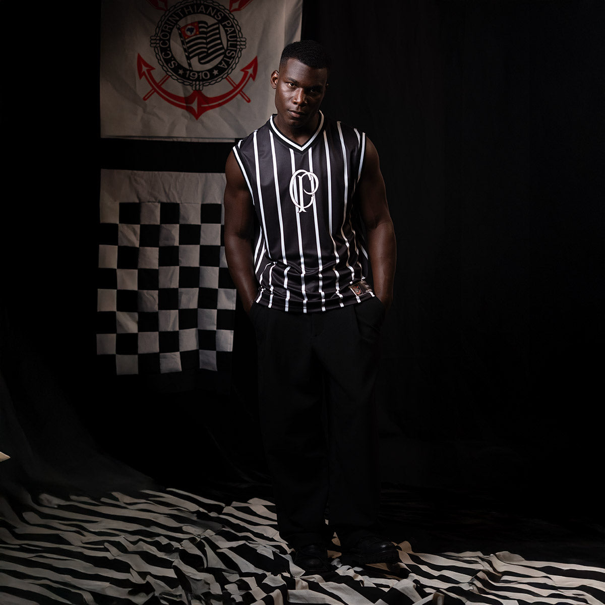 Corinthians Retro CP Black Men's Regatta